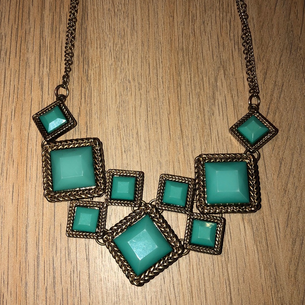 Turquoise Statement Necklace